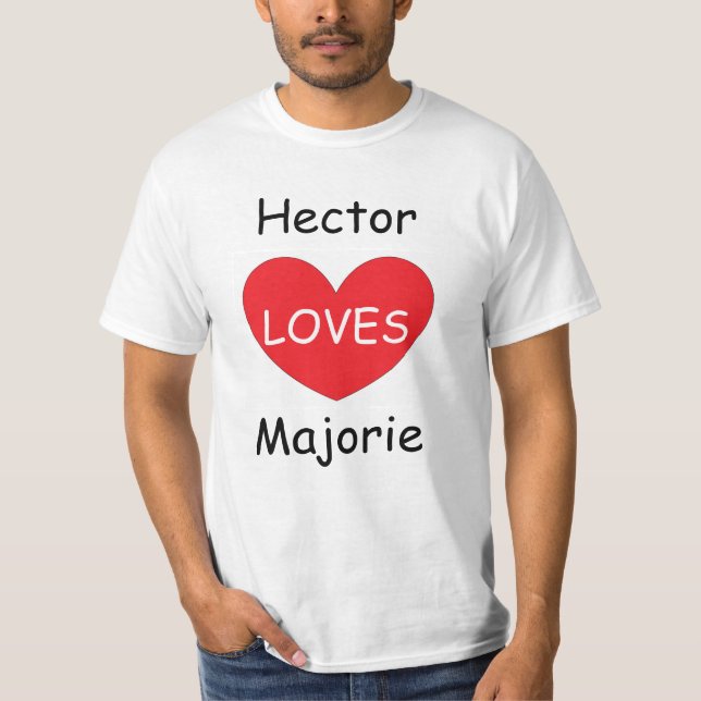 Deklarieren der Liebe T-Shirt (Vorderseite)