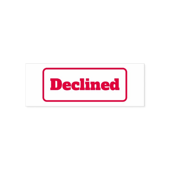 Deklarierte Briefmarke für einfache Office-Geschäf Permastempel (Design)