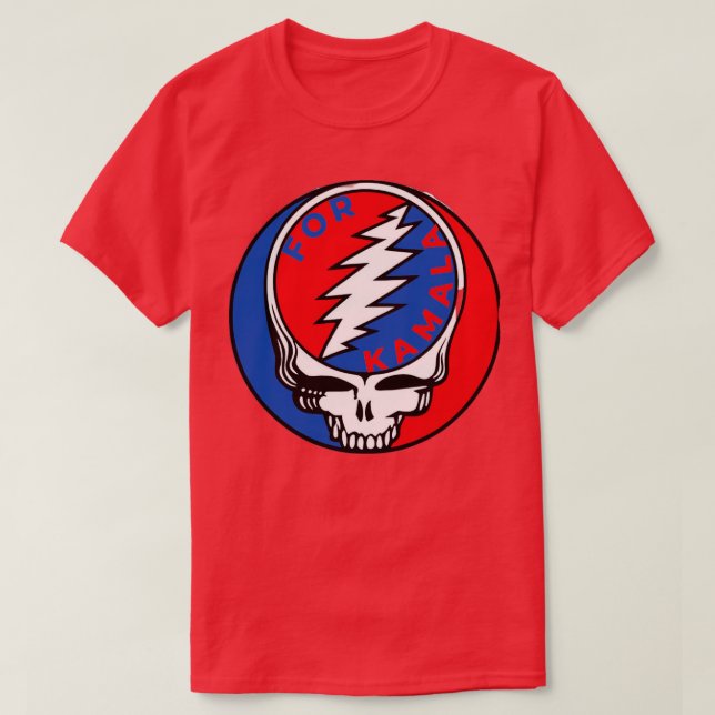 Deklebaden für Kamala kamala 2024 US-Präsident T-Shirt (Design vorne)