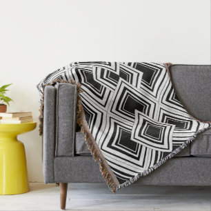 Deko-Design in Schwarz-Weiß Decke