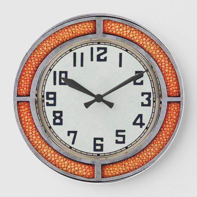 Deko Design Wall Clock Große Wanduhr (Vorderseite)