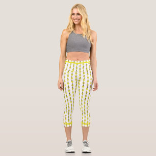 Deko-Element in Leggings mit gelben Kapiteln