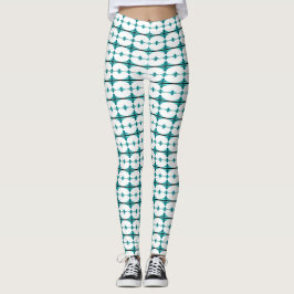 Deko-Elemente in aquamarin grün Leggings