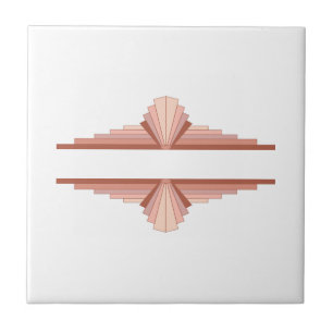 Deko-Elemente in Rose Fliese