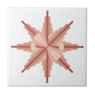 Deko-Elemente in Rose Fliese