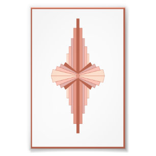 Deko-Elemente in Rose Fotodruck