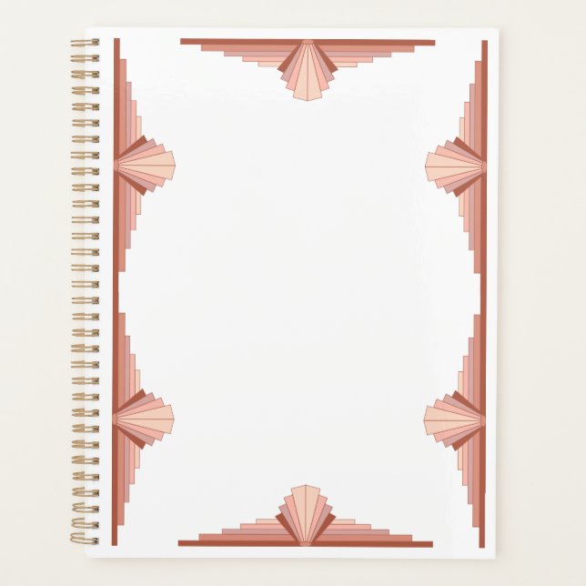 Deko-Elemente in Rose Planer (Vorderseite)