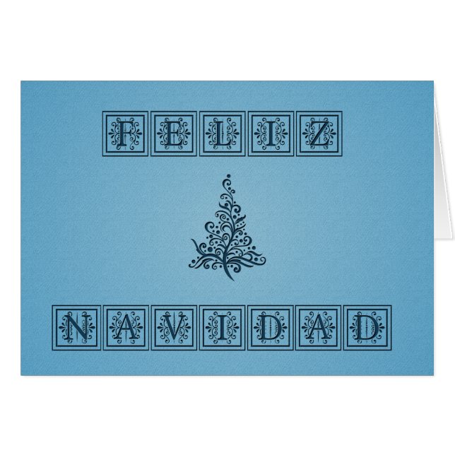 Deko Engraved Navidad (Vorderseite (Horizontal))