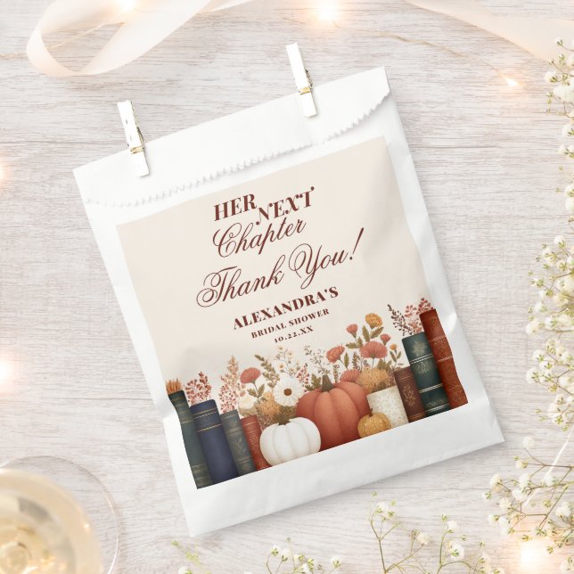 Deko für Brautparty mit Buch-Thema: 'Ihr nächstes  Geschenktütchen (Ausgeschnitten)