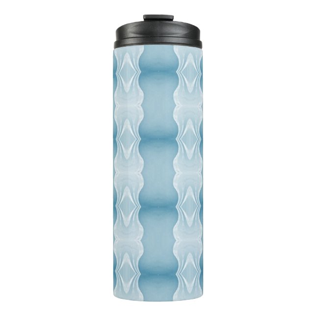 Deko Inspiriert Blues Thermosbecher (Vorderseite)