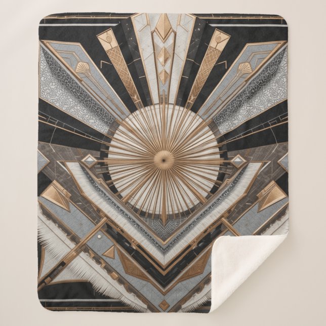 Deko Luxury Sherpadecke (Vorderseite)