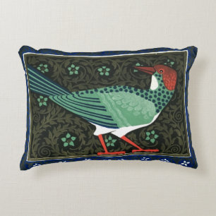 Deko malte Vogel-Kissen 16" X12 " Zierkissen