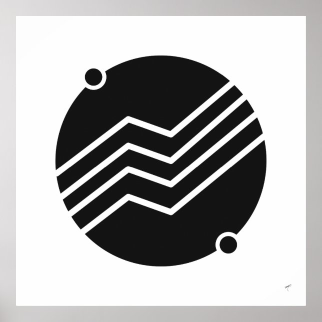 Deko Medallion - Poster (Vorne)