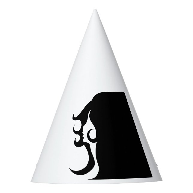 Deko Mod Woman Party Hat Partyhütchen (Vorderseite)