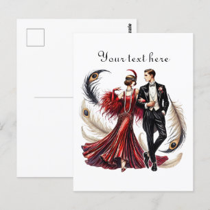 Deko niedlicher Art fügen Text hinzu Postkarte