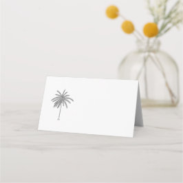 Deko Palm ・ Minimalistisch Boho Chic ・ Zielort Platzkarte