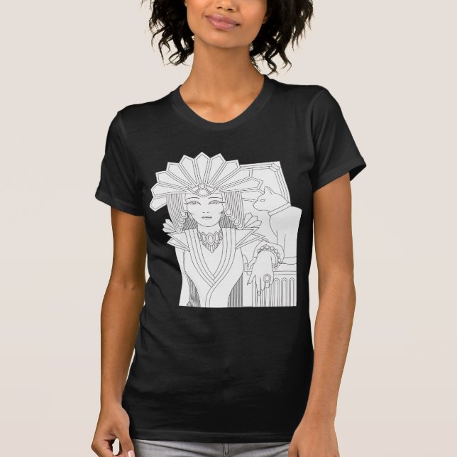 Deko Priestess T-Shirt (Vorderseite)