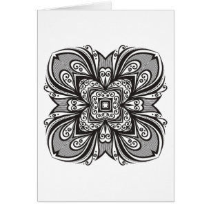 Deko-schwarzes Quadrat inspiriert