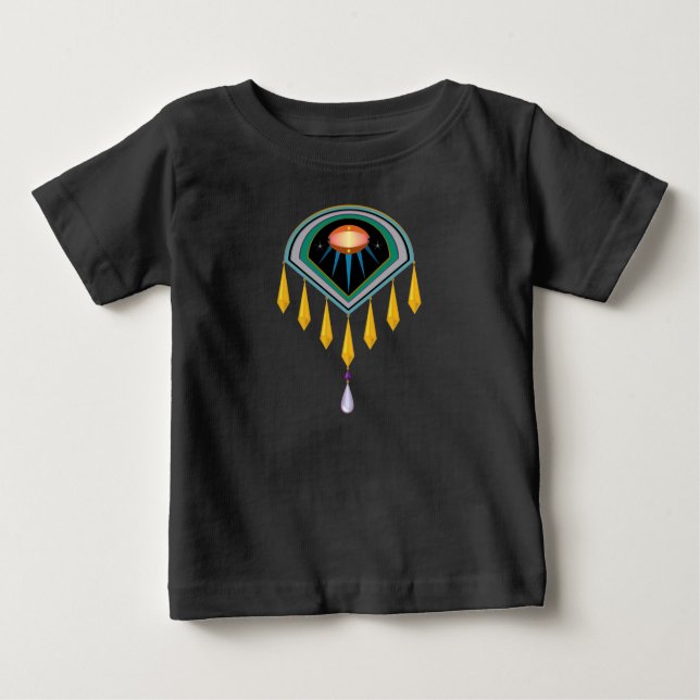 Deko Space Egg Baby T - Shirt (Vorderseite)