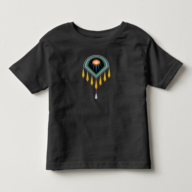 Deko Space Egg Kleinkind T - Shirts (Vorderseite)