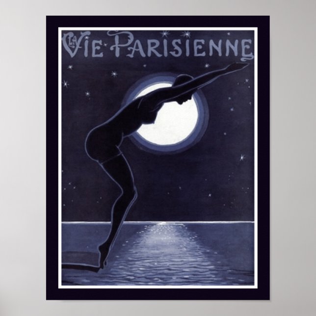 Deko Vie Parisienne aus den 1920er Jahren (Vorne)