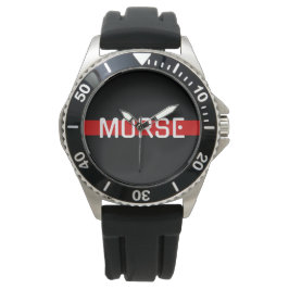 Dekodierte Zeit - Morse Inspiriert Armbanduhr