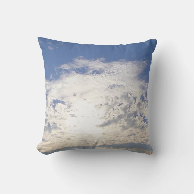 Dekokissen helle Wolken (Vorderseite)