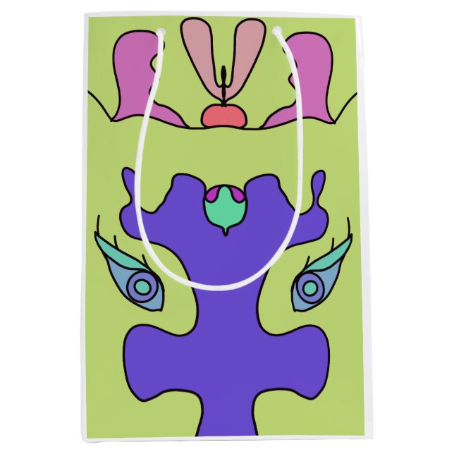 Dekokissen Mittlere Geschenktüte (Vorderseite)
