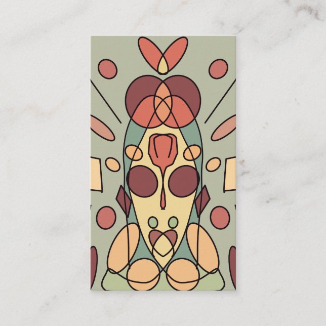 Dekokissen Visitenkarte (Vorderseite)