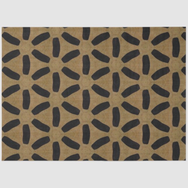 Dekopapier für afrikanische Textilmöbel Seidenpapier (Vorderseite)