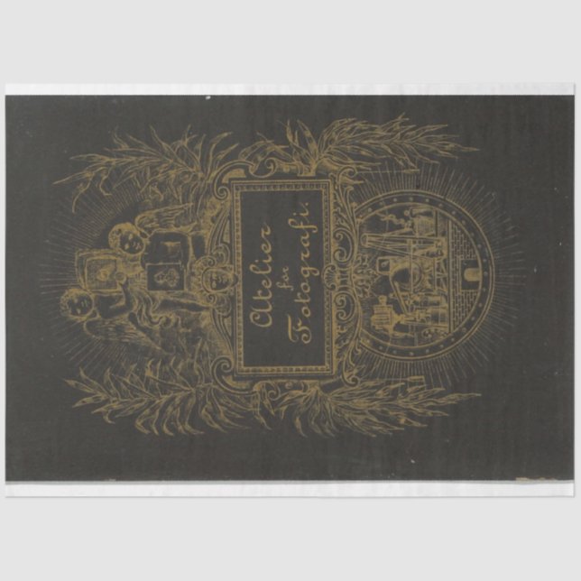 Dekopapier für das Papierkorb für die Papierabdeck Seidenpapier (Vorderseite)