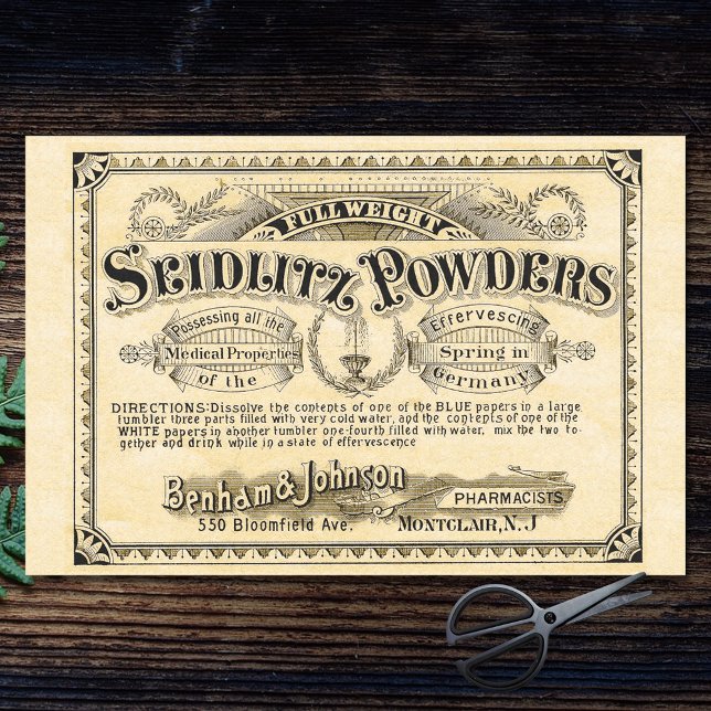 Dekopapier für Vintage Apotheke Seidenpapier (Von Creator hochgeladen)