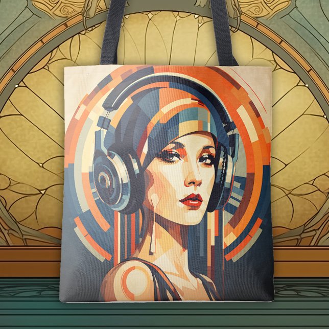 Dekor Art Déco neu interpretiert Tasche (Von Creator hochgeladen)