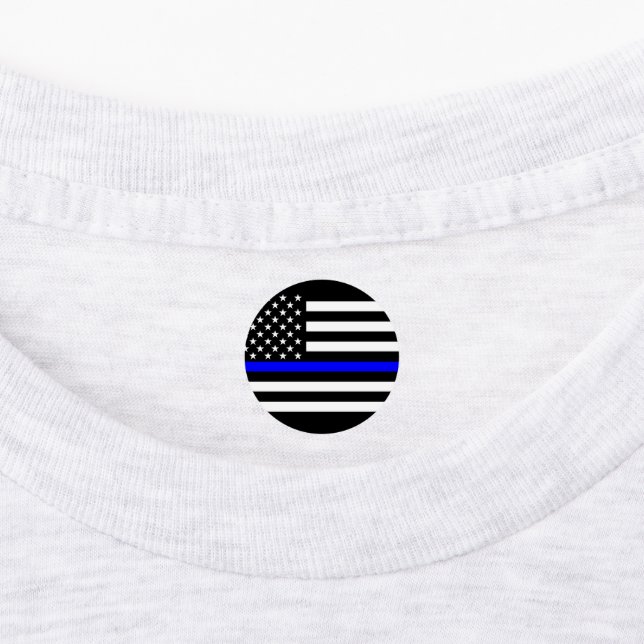 Dekor der American Thin Blue Line Etiketten (Befestigt)