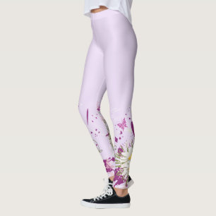 Dekor der Blume 72 Leggings