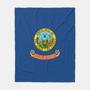 Dekor der Flaggen des Staates Idaho Fleecedecke