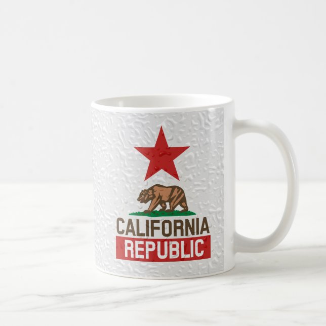 Dekor der Republik Nasskalifornien Kaffeetasse (Rechts)