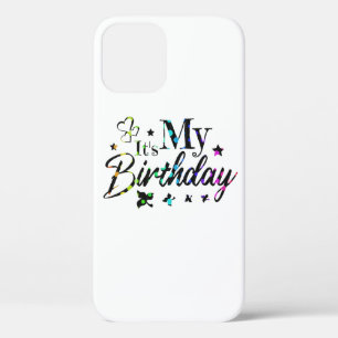 Dekor es ist mein Geburtstag mit Regenbogen-Kreise Case-Mate iPhone Hülle