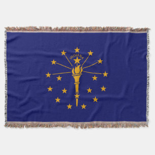 Dekor für das Design der Indiana-Staatsflagge Decke