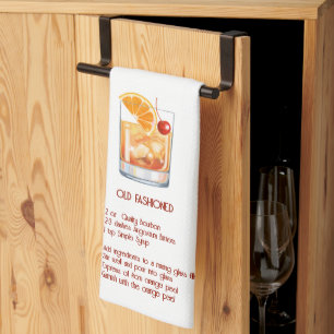 Dekor für eine lustige Cocktailbar - Rezept für Ol Geschirrtuch