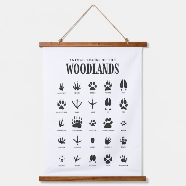 Dekor von Holzschnitten im Holz-Kinderzimmer Wandteppich Mit Holzrahmen (Vorderseite)