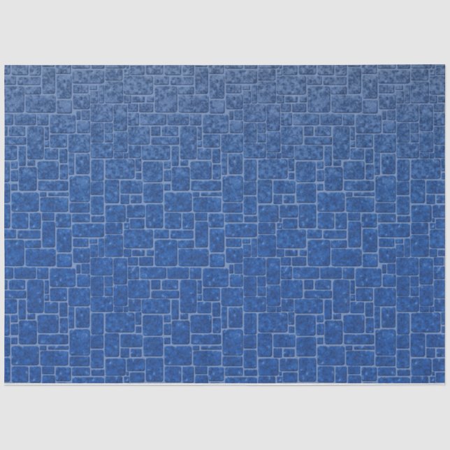 Dekoration aus abstrakten Steinen Seidenpapier (Vorderseite)