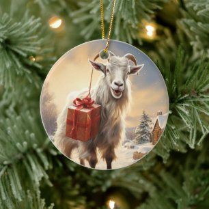Dekoration aus niedlichen Ziegen, Geschenke für Zi
