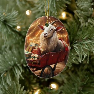 Dekoration aus niedlichen Ziegen, Geschenke für Zi