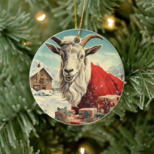 Dekoration aus niedlichen Ziegen, Geschenke für Zi
