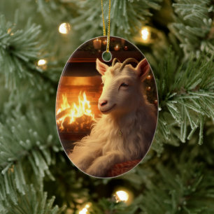 Dekoration aus niedlichen Ziegen, Geschenke für Zi
