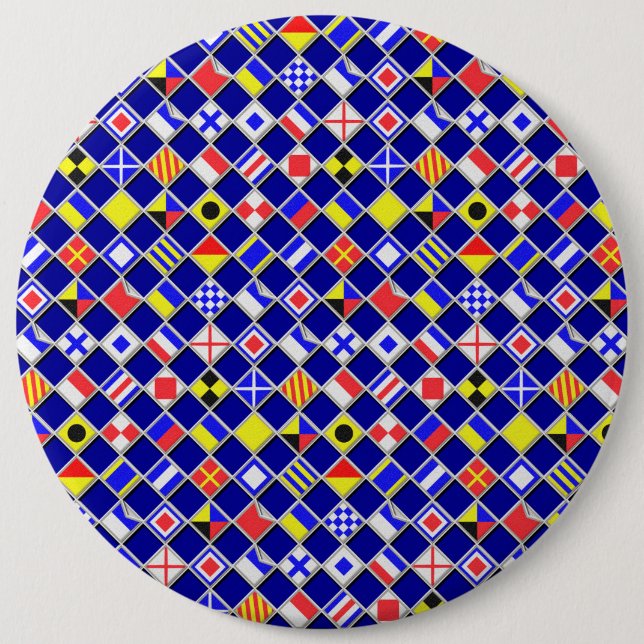 Dekoration der 3D-Effekte Gestaltete eckte nautisc Button (Vorderseite)