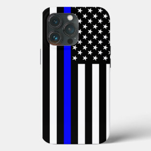 Dekoration der amerikanischen Flagge der Thin Blue Case-Mate iPhone Hülle