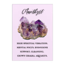 Dekoration der Amethyst-Kristallinkunde