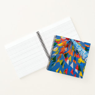 Dekoration der Dreiecke Notizbuch